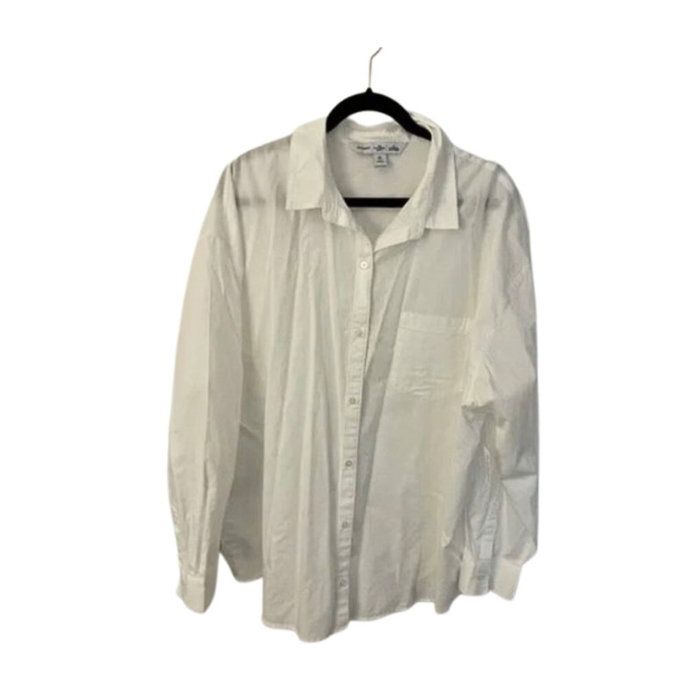 NWT Old Navy Classic White Shirt size xl